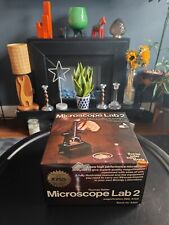 Vintage Thomas Salter Mikroskop Labor 2 Zubehörteile in Originalverpackung KOSTENLOSER UK-VERSAND