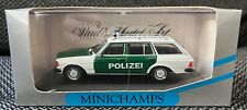 Minichamps Mercedes W123 S123 T-Modell Polizei mit OVP