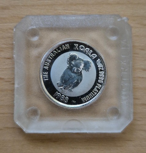 Australien koala platinmünze - australien,
