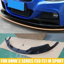 FRONTSPOILER SPOILERLIPPE PASSEND FÜR BMW 3ER F30 F31 M PAKET GLANZ SCHWARZ