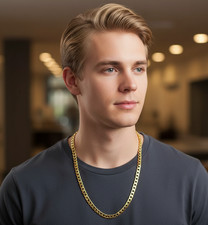 18k Goldkette breite 6MM