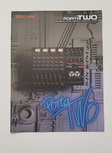 Tascam prospekt broschüre - prospekt,