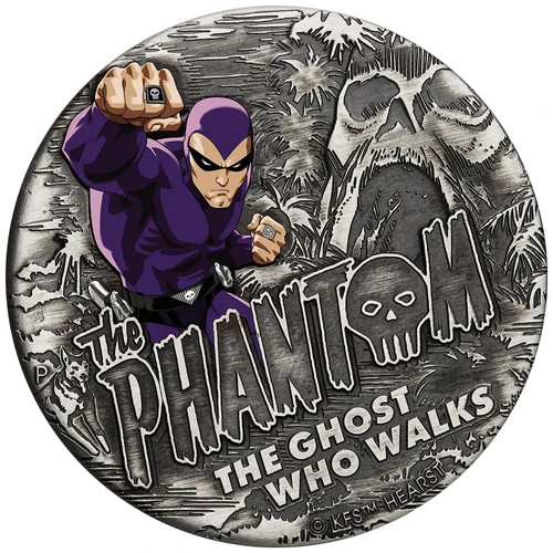 Silbermünze das phantom - silbermünze, phantom™