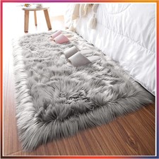 Eleganter Faux Lammfell