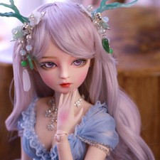 Full Set 60cm BJD Puppe 1/3 Ball Jointed Girl Doll mit Make-up Augen Kleidung