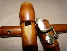 Rarität! Hammerschmidt: „Klingson Spezial“ Alt-Blockflöte, Klappe, deut. Griffw.