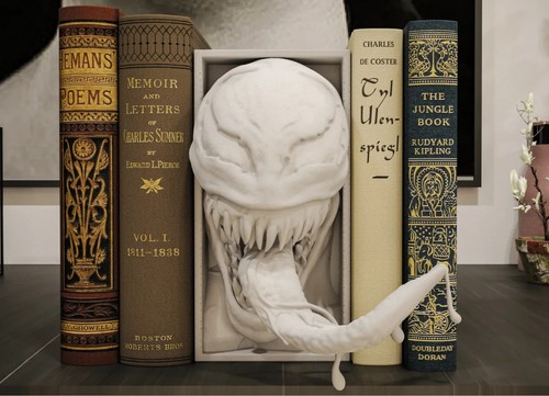 Buchstütze venom marvel - venom,