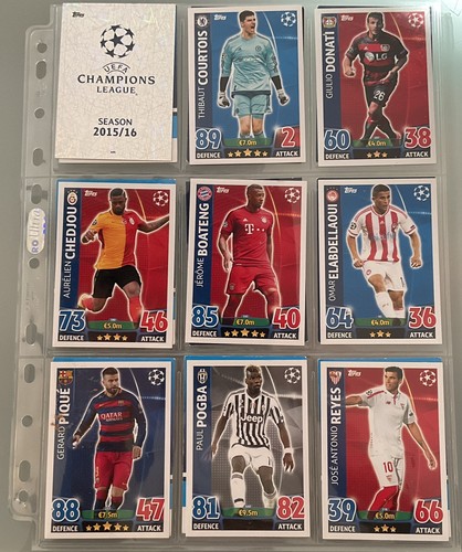 Champions league 2015 topps - league, 2015/16