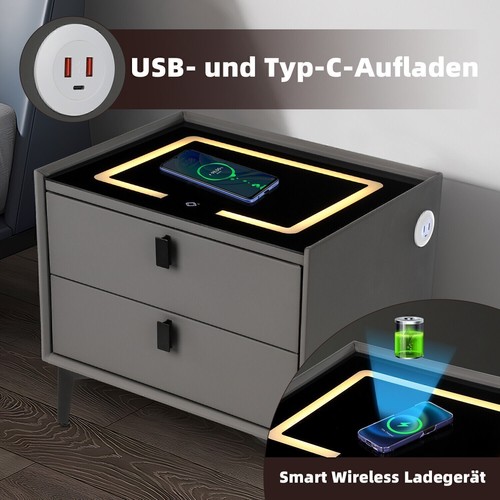 Schubladen smart nachttisch - schubladen,