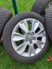 4 Original Audi A1 Alufelgen mit Winterreifen Bridgestone