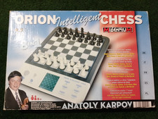 Orion Millenium Schachcomputer Ersatzteil mit Video ohne Figuren Karpov