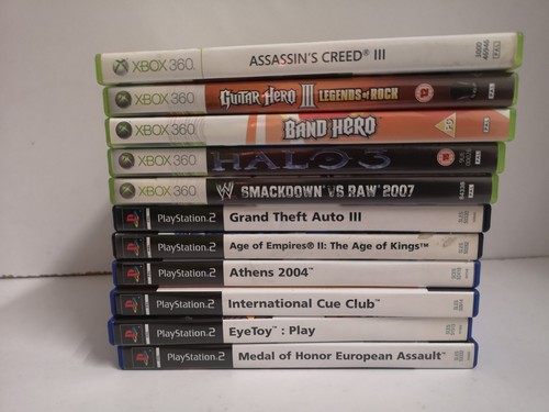 11x ps2 xbox 360 spiele - xbox,