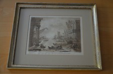 Mezzotintoradierung von Earlom nach Claude Lorrain , Duke of Devonshire, 1775