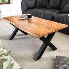 Massivholz Couchtisch MAMMUT