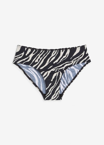 Bikinihose schwarz weiß - bikinihose,