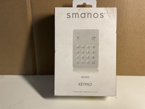 Smanos wk7000 funk keypad - smanos, funk-keypad