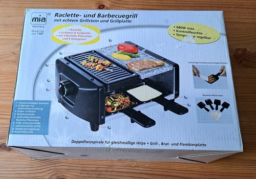 Neu raclette und - raclette-,