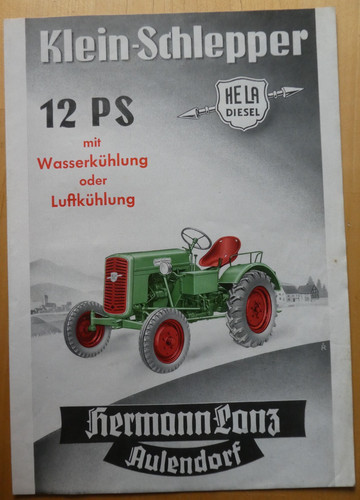 Original lanz kleinschlepper - original,