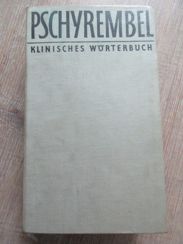 Pschyrembel klinisches - pschyrembel,