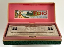 Vintage Hohner Echo Harp C/G