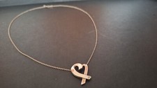 Tiffany & co Paloma Picasso Loving Heart Kette Mit Anhänger Sterling