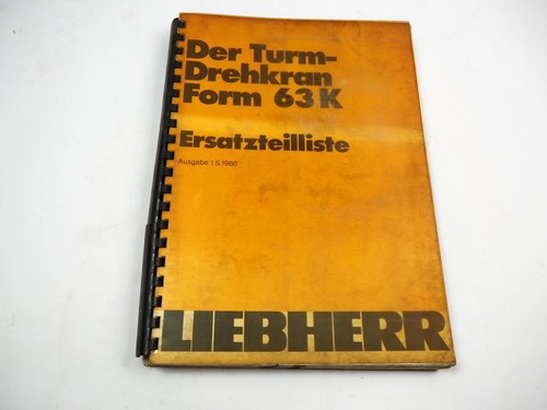 Liebherr form 63k - form,
