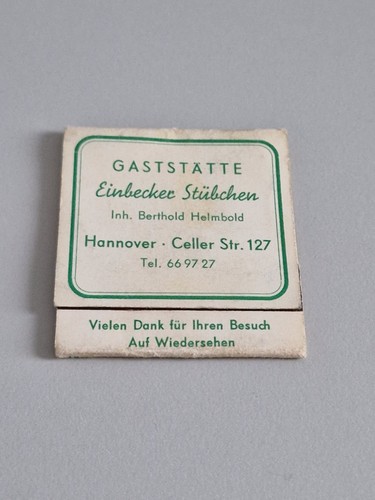 Streichholzheftchen