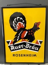 Auer Bräu Rosenheim Emaille