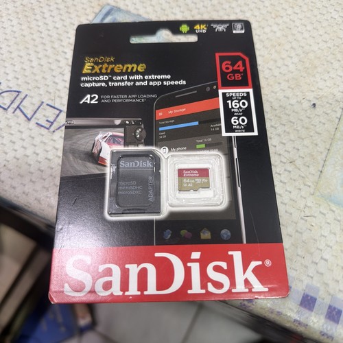 Sandisk extreme 64gb - extreme, micro