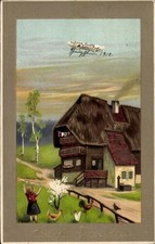 Ak Glückwunsch Pfingsten