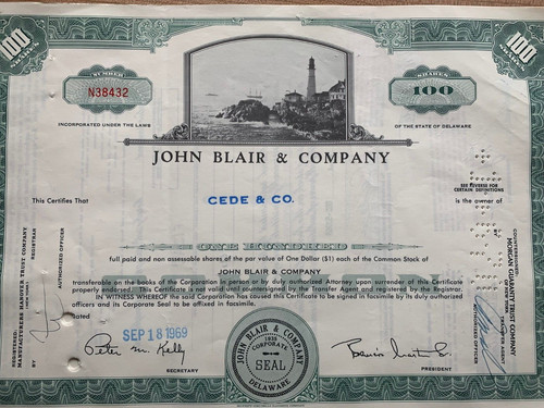 John blair company altes - blair,