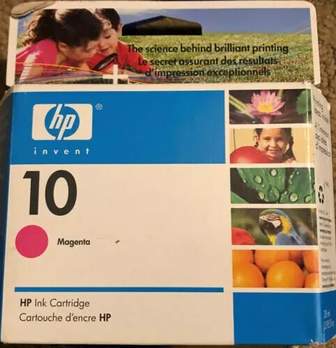 New genuine magenta ink - genuine, hp