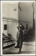 Afrika Africa Orient Orientalsicher Wasserträger Oasis Oase Wüste Postcard ~1930