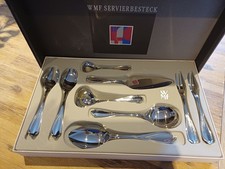 10 teiliges Servier- Vorlegebesteck Englische Rose Cormargan von WMF. 