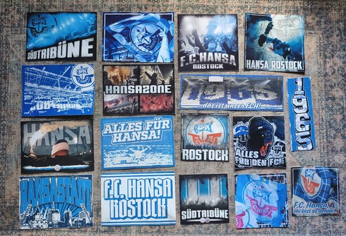 Hansa rostock aufkleber fch - hansa,