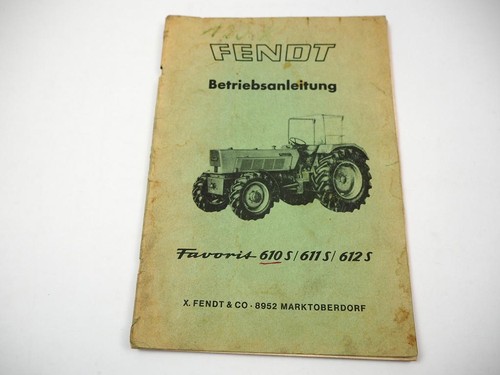 Fendt favorit 610 611 612 - favorit, s