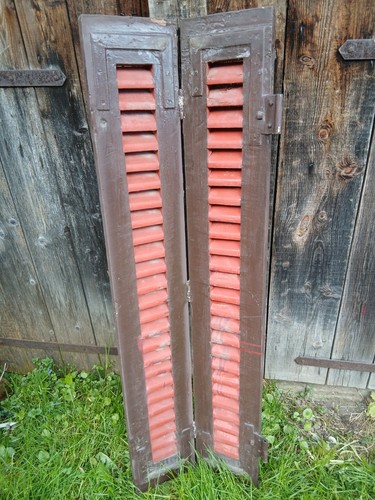 Doppelter fensterladen holz - fensterladen,