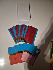 14 Blanko Glückwunschkarten A6  mit Umschläge