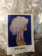 Barock Rokoko Perücke Weiß