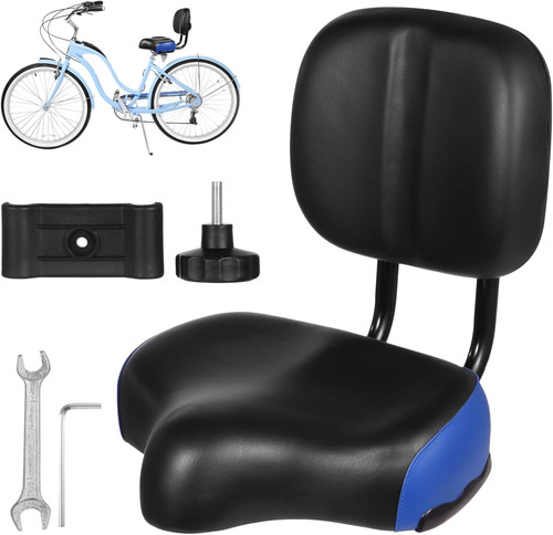 Fahrradsattel mit rückenlehne - mit,