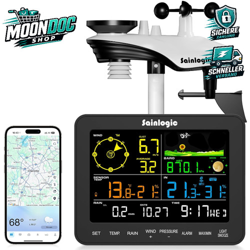 Wetterstation wlan smart mit - smart,