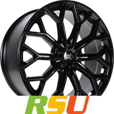 1000 Miglia MM1030 gloss black 7.5x17" ET35 LK5 112 ML 66.5 Alufelgen 17 Zoll