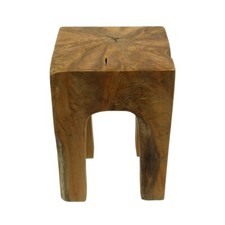 Sitzhocker eckig geschliffen