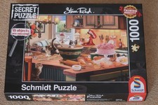 1000 Teile Schmidt Secret Puzzle Küche Küchentisch ca. 50 x 70 cm