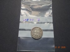 1 Mark 1875 A Deutsches Reich Wilhelm I 5,55 g .900 Silber KM#7 K190425F