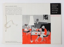 Lichttechnische Werkstätten Ruser & Kuntner Leuchten-Katalog 1957