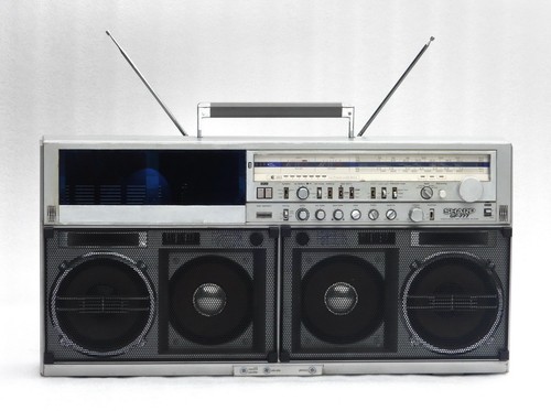 Vintage sharp 777z boomobox - sharp, gf-777z