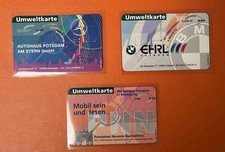 3 x Umweltkarte (1990er Jahre) #2