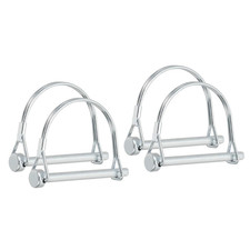 4 Stück Stahl Verzinken