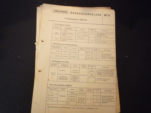 Original service manual - original,